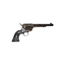 Colt Mfg P1670 Single Action Army Peacemaker 357 Mag 6 Shot 7.50" Blued Barrel & Cylinder, Color Case Hardened Frame, Black Polymer Grip