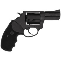 Charter Arms 14420 Bulldog Large Frame 44 S&W Spl 5 Shot 2.50" Black Stainless Steel Barrel, Cylinder & Frame, Black Finger Grooved Rubber Grip, Exposed Hammer