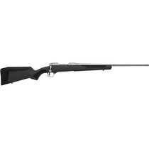 Savage Arms 57082 110 Storm Full Size 243 Win 4+1 22" Matte Stainless Button-Rifled Barrel, Matte Drilled & Tapped Stainless Steel Receiver, AccuStock Matte Gray Synthetic Stock, Right Hand