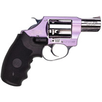 Charter Arms 53842 Undercover Lite Chic Lady Small 38 Special 5 Shot 2" High Polished Stainless Steel Barrel & Cylinder, Lavender Aluminum Frame w/Black Crimson Trace Laser Grip, Exposed Hammer