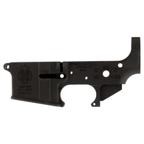 Spikes STLS029 PHU Spade Stripped Lower Receiver Multi-Caliber 7075-T6 Aluminum Black Anodized for AR-15