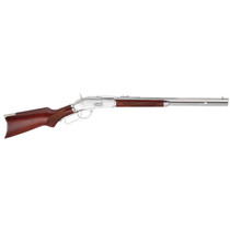 Taylors & Company 550247 1873 357 Mag Caliber with 10+1 Capacity, 20" Barrel, Silver Metal Finish & Walnut Fixed Pistol Grip Stock Right Hand (Full Size)