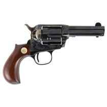 Cimarron CA980 Lightning 38 Special 6 Shot 3.50" Blued Steel Barrel & Cylinder, Color Case Hardened Steel Frame, Birdshead Walnut Grip, Exposed Hammer