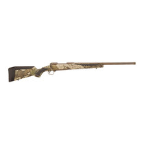 Savage Arms 57419 110 High Country 6.5 PRC 3+1 24", Midnight Bronze Cerakote, TrueTimber Strata Fixed AccuStock with AccuFit
