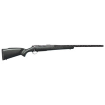 Nosler 47448 M48 Mountain Carbon 300 Win Mag 3+1 24" Carbon Fiber Wrapped Barrel, Tungsten Gray Cerakote Steel, Granite Green Mountain Hunter Stock