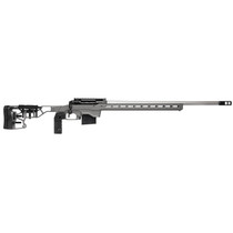 Savage Arms 57559 110 Elite Precision 300 Win Mag 5+1 30" Matte Stainless, Matte Black Rec, Gray Cerakote Adjustable MDT ACC Aluminum Chassis Stock (MB Not Included)