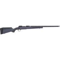 Savage Arms 57583 110 UltraLite Full Size 6.5 PRC 2+1 24" Carbon Fiber Threaded Barrel, Black Melonite Drilled & Tapped Stainless Steel Receiver, Adj AccuStock Gray Synthetic Stock, Right Hand