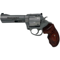 Charter Arms 73546 Professional VI Extra Large, 357 Mag 6 Shot 4.20" Matte Stainless Steel Barrel, Cylinder & Frame w/Wood Grip, Exposed Hammer