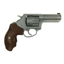 Charter Arms 73230 Professional IV Large 32 H&R Mag, 7 Shot 3" Matte Stainless Steel Barrel & Cylinder, Anodized Aluminum Frame w/Finger Grooved Wood Grip