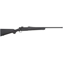 Mossberg 28118 Patriot Full Size 300 Win Mag 3+1 24" Matte Blued Fluted Threaded Barrel, Drilled & Tapped Matte Blued Stainless Steel Receiver, Black Fixed Synthetic Stock, Right Hand