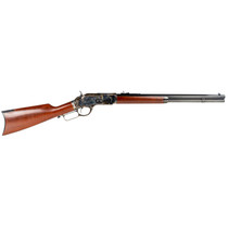 Taylors & Company 550173DE 1873 Taylor Tuned 357 Mag 10+1 20" Walnut Fixed Pistol Grip Stock Color Case Hardened Right Hand