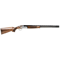 F.A.I.R. FRS6922028 SLX 692 Gold Full Size 20 Gauge Break Open 3" 2rd 28" Blued Over/Under Vent Rib Barrel, Silver Stainless Steel w/Gold Engraved Receiver, Fixed Walnut Stock, Right Hand