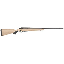 Tikka JRTXRT341 T3x Lite 300 WSM 3+1 24.30" Fluted/Threaded, Black Barrel/Rec, Black Webbed Tan Roughtech Synthetic Stock, Interchangeable Grip, Muzzle Brake