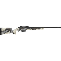 Springfield Armory BAW92465PRCD Model 2020 Waypoint 6.5 PRC 3+1 24" Graphite Black Cerakote Fluted Barrel & Picatinny Rail Stainless Steel Receiver, Ridgeline Camo Fixed Carbon Fiber Stock