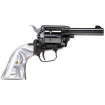 Heritage Mfg BK22B3GPRL Barkeep 22 LR 6 Shot, 3" Black Oxide Steel Barrel, Black Oxide Zinc Alloy Frame, Black Oxide Cylinder, Gray Pearl Grip, Manual Safety, Exposed Hammer