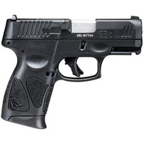 Taurus 1G3CP93110 G3C 9mm Luger 10+1 3.26" Matte Stainless Steel Barrel, Matte Black Tenifer Optic Cut/Serrated Slide, Black Polymer Frame w/Picatinny Rail, Black Polymer Grips