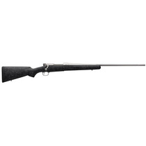 Winchester Guns 535242299 Model 70 Extreme Weather 6.8 Western Caliber with 3+1 Capacity, 24" Barrel, Matte Stainless Metal Finish & Gray Webbed Black Fixed Bell & Carlson Stock Right Hand (Full Size)