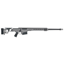 Barrett 18489 MRAD 300 Win Mag 26" 10+1 Gray Gray Folding with Adjustable LOP Stock Black Polymer Grip Right Hand