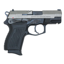 Bersa TPR9CDT TPRC Compact Frame 9mm Luger 13+1, 3.50" Black Steel Barrel, Nickel Cerakote Serrated Steel Slide, Matte Black Aluminum Frame w/Beavertail, Ambidextrous