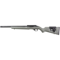 Ruger 31110 10/22 Competition 22 LR 10+1 16.12" Black Anodized Barrel, Black Hard Coat Anodized Aluminum Receiver, Black/Gray Speckled Laminate Stock, Left Hand, Optics Ready