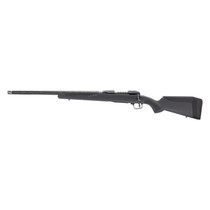 Savage Arms 57713 110 UltraLite Full Size 308 Win 4+1 22" Carbon Fiber Threaded Barrel Black Melonite Drilled & Tapped Stainless Steel Receiver Adj AccuStock Matte Gray Synthetic Stock, Left Hand