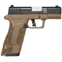 Diamondback DB0300P061 AM2 Sub-Compact Frame 9mm Luger 17+1, 3.50" Stainless Steel Barrel, Black Nitride Serrated Stainless Steel Slide, Flat Dark Earth Polymer Frame w/Picatinny Rail & Polymer Grip