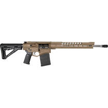 Diamondback DB1032C061 DB10 308 Win 18" 20+1 Flat Dark Earth Adjustable Magpul CTR Stock Black Magpul MOE K2 Grip with Black Gold Lower 15" M-Lok