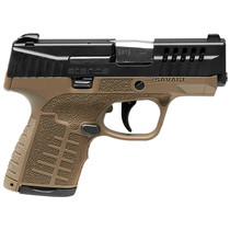 Savage Arms 67007 Stance 9mm Luger 8+1 3.20" Stainless Steel Barrel, Black Nitride Ported/Serrated Steel Slide, Flat Dark Earth Polymer Frame, Interchangeable Backstrap Grip, Ambidextrous