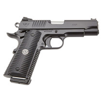 Wilson Combat ACPFS45A ACP Full-Size SAO 45 ACP 5" 8+1 Black Armor-Tuff Carbon Steel Frame/Slide Black G10 Eagle Claw Grips Ambi Thumb Safety