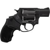 Taurus 232721 327 Small Frame 327 Federal Mag 6rd 2" Matte Black Carbon Steel Barrel, Cylinder & Frame, Black Finger Groove Rubber Grip, Hammer Safety