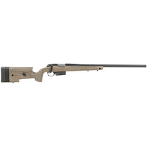 Bergara Rifles B14S359C B-14 HMR 6.5 PRC 3+1 24" Graphite Black Cerakote Barrel, Black Speckled Brown Molded w/Mini-Chassis, Adjustable LOP & Cheek Piece Stock