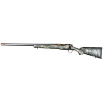 Christensen Arms 8010621000 Ridgeline FFT 7mm Rem Mag 3+1 22" Carbon Fiber/Threaded Barrel, Burnt Bronze Cerakote, Green with Black/Tan Accents Stock, Left Hand