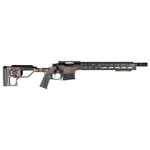 Christensen Arms 8010301600 Modern Precision 223 Rem 16" Threaded Carbon Fiber Barrel 5+1, Black Nitride Finish, Desert Brown Anodized Folding Stock, Polymer Grip