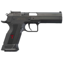 Tanfoglio IFG TFSTOCK3P10 Stock III Full Size 10mm Auto 13+1, Black Polygonal Rifled Barrel, Black Serrated Slide, Black Polymer Frame w/Beavertail, Black Polymer Grip