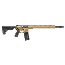FN 36100676 FN 15 DMR3 5.56x45mm NATO 18" Barrel 30+1, FDE Cerakote Receiver, Black OEM Stock & Grip, Optic Ready