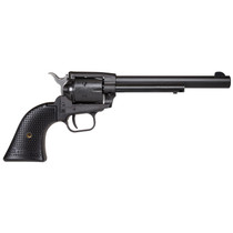 Heritage Mfg SRR22BS6PG Rough Rider 22 LR 6 Shot, 6.50" Black Satin Steel Barrel, Frame & Cylinder, Black Star Polymer Grip, Manual Thumb Safety, Exposed Hammer