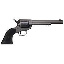 Heritage Mfg SRR22C6 Rough Rider 22 LR 6 Shot, 6.50" Tungsten Gray Cerakote Steel Barrel, Frame, Black Satin Cylinder, Black Polymer Grip, Hammer/Thumb Safety, Exposed Hammer