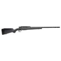 Savage Arms 57897 Impulse Mountain Hunter 6.5 PRC 2+1 24" Carbon Fiber Threaded Barrel Black Aluminum Receiver w/Picatinny Rail, Gray AccuStock Synthetic Stock, Ambidextrous