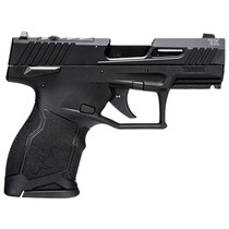 Taurus 1TX2213110 TX22C Compact 22 LR 10+1 3.60" Matte Black Steel Barrel, Black Hard Coat Anodized Serrated Aluminum Slide, Black Polymer Frame w/Picatinny Rail Black Polymer Grips