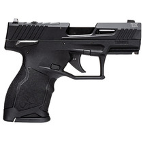 Taurus 1TX2233110 TX22C Compact 22 LR 10+1 3.60" Black Barrel, Slide & Polymer Frame, Rubber Grips