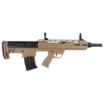 Tokarev USA 21000128 TBP 12 Gauge 3" 5+1 18.50", FDE, Cheek Riser Compatible Bull-Pup Stock, Flip-Up Sights, 3 Chokes