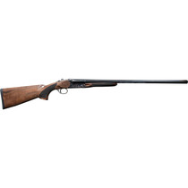 Pointer FT61228HT FT6 Full Size 12 Gauge Break Open 3" 2rd 28" Blued Side By Side Barrel, Color Case Hardened Steel Receiver, Fixed Walnut Stock, Ambidextrous
