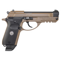 EAA GIRSAN 390860 MC 14T Solution Compact Frame 380 ACP 13+1, 4.50" Black Steel Tip-Up Barrel, Flat Dark Earth Serrated Steel Slide & Aluminum Frame w/Picatinny Rail, Black Grip, Ambidextrous