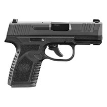 FN 66101412 Reflex Micro-Compact Frame 9mm Luger 10+1, 3.30" Black Target Crown Steel Barrel, Black PVD Serrated Steel Slide & Polymer Frame w/Picatinny Rail, Ambidextrous