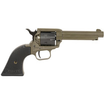 Heritage Mfg RR22T4 Rough Rider 22 LR 6 Shot 4.75" OD Green Cerakote Barrel, OD Green Cerakote w/Black Accents Frame, Black Cerakote Cylinder, Black Star Polymer Grips