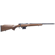 Howa HWHCF6ARC M1500 Mini Action Hunter 6mm ARC 5+1 20" Black Carbon Fiber Wrapped Barrel, Black Drilled & Tapped Steel Receiver, Walnut Fixed Stock, Right Hand