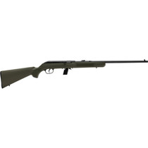 Savage Arms 40221 64 F Full Size 22 LR 10+1 21" Matte Black Carbon Steel Barrel, Grooved Receiver, OD Green Fixed Synthetic Stock