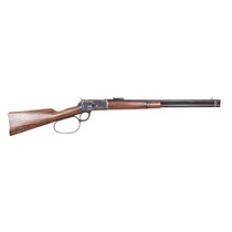 Cimarron AS067 1892 Cogburn Carbine 45 Colt (Long Colt) 10+1 20" Blued Round Barrel, Color Case Hardened Stainless Steel Receiver, Walnut Fixed Stock, Right Hand