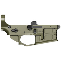 Radian Weapons R0391 A-DAC 15 Lower Receiver OD Green, Fully Ambi Controls, Talon 45/90 Safety, Ext. Bolt Catch, Left-Side Mag Release, Right-Side Bolt Release, Enhanced Takedown Pins