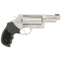 Taurus 24410P39T Judge T.O.R.O. Compact Frame 45 Colt (Long Colt)/410 Gauge 5rd 3" Matte Stainless Steel Barrel, Cylinder & Frame, Black Rubber Grip, Transfer Bar Safety, Exposed Hammer, Optics Ready